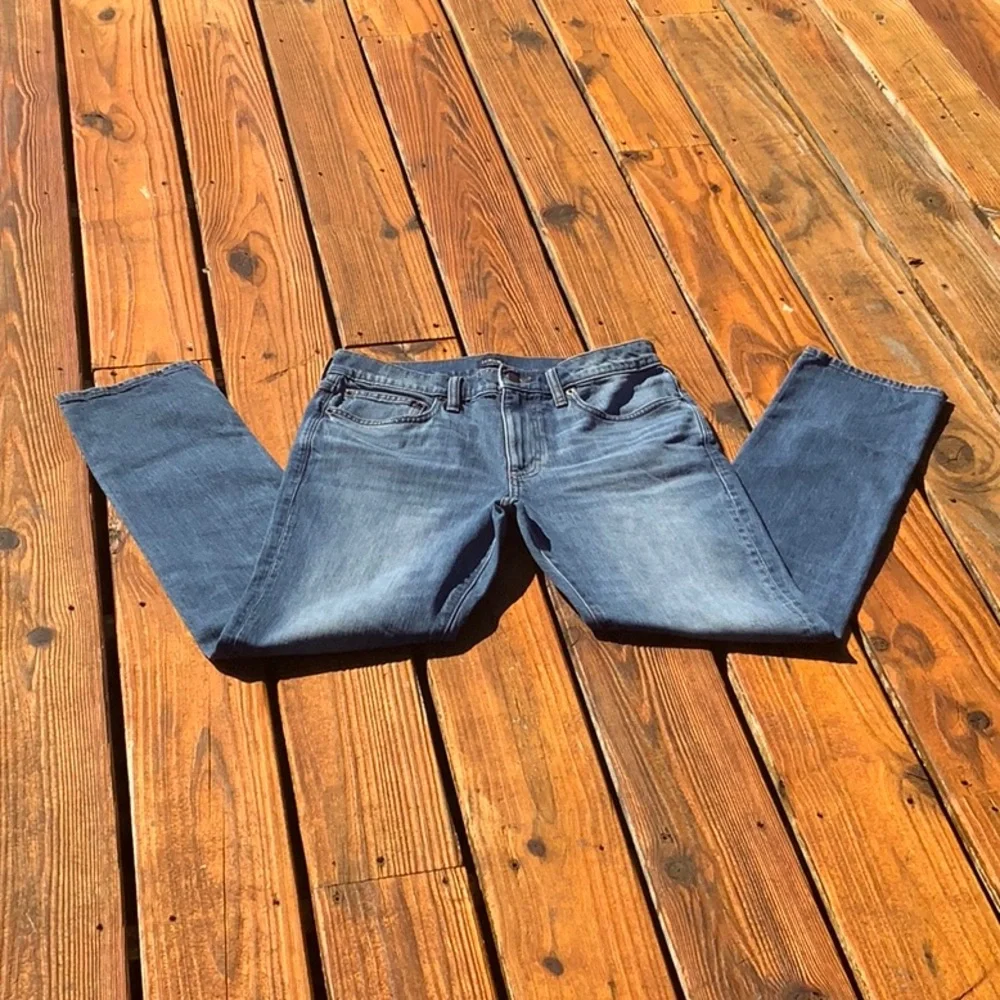 Men’s J.Crew Flex Straight Fit Jeans Mid Wash Size 30x30